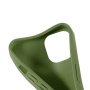 Matowe biodegradowalne Etui do iPhone 15 - oliwkowe