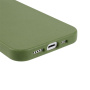 Matowe biodegradowalne Etui do iPhone 15 - oliwkowe