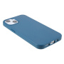 Matowe biodegradowalne etui do iPhone 15 - ciemnoniebieskie