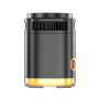 JJT-C53 Qi2 4w1 magnetyczna bezprzewodowa podstawka z lampką i kablem USB-C do iPhone / Apple Watch / AirPods - 30W - czarny