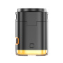 JJT-C53 Qi2 4w1 magnetyczna bezprzewodowa podstawka z lampką i kablem USB-C do iPhone / Apple Watch / AirPods - 30W - czarny