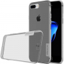Nillkin Nature przezroczyste etui do Apple iPhone 6 Plus / 6S Plus - szare