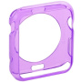 HAWEEL cienkie przezroczyste etui ochronne do Apple Watch 42mm – fioletowe
