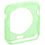 HAWEEL cienkie przezroczyste etui ochronne do Apple Watch 42mm – zielone
