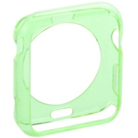 HAWEEL cienkie przezroczyste etui ochronne do Apple Watch 42mm – zielone