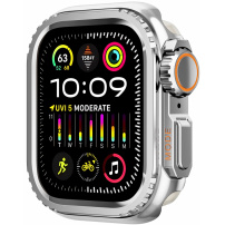 Zegarek Ultra Style Metalowa obudowa do zegarka Apple 46mm - Srebrny