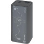 Tactical Squad Battalion powerbank z portami 2x USB-C / USB-A - 20 000 mAh - szara