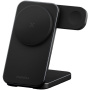 ENERGEA MagTrio 2 3w1 składana magnetyczna bezprzewodowa podstawka do iPhone / Apple Watch / AirPods - 25W - czarna