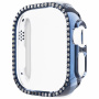 Metalowe etui z dżetami dla Apple Watch Ultra 49 mm - ciemnoniebieski