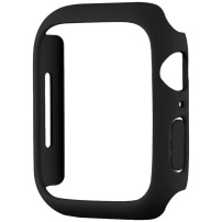 Matowe Etui zamykane do Apple Watch 41mm - czarne