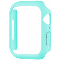 Matowe etui zamykane do Apple Watch 41mm - niebieskie