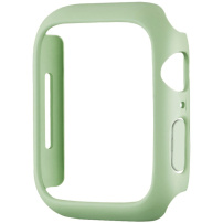 Matowe etui zamykane do Apple Watch 45mm - zielone