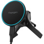 Spigen Essential uchwyt magnetyczny samochodowy do kratki nawiewu z ładowaniem bezprzewodowym do iPhone - czarny