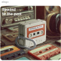ELAGO Cassette Tape etui z karabińczykem w stylu kasety do AirPods Pro 3 - beżowy