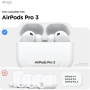 ELAGO Cassette Player etui z karabińczykiem w stylu odtwarzacza kasetowego do AirPods Pro 3 - niebieski