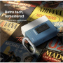 ELAGO Cassette Player etui z karabińczykiem w stylu odtwarzacza kasetowego do AirPods Pro 3 - niebieski