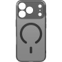 UNIQ Airsuit MagClick przezroczyste etui z MagSafe do iPhone 17 Pro - szare