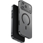 UNIQ Airsuit MagClick przezroczyste Etui z MagSafe do iPhone 17 Pro Max - szare