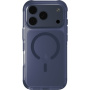 UNIQ Combat MagClick etui z kolorową ramką i MagSafe do iPhone 17 Pro - ciemnoniebieski
