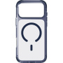 UNIQ Combat MagClick etui z kolorową ramką i MagSafe do iPhone 17 Pro Max - ciemnoniebieski