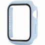 Pokrowiec ochronny ze szkłem hartowanym dla Apple Watch 40mm - niebieskie