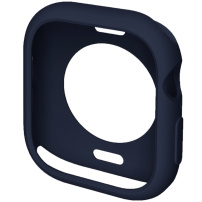 Ochronne etui z miękkiego plastiku do Apple Watch 42mm (Series 10 / 11) - ciemnoniebieskie