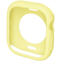Ochronne etui z miękkiego plastiku do Apple Watch 42mm (Series 10 / 11) - żółte
