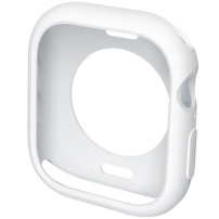 Miękkie plastikowe etui ochronne na zegarek Apple 46mm - białe
