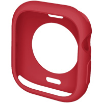Miękkie plastikowe etui ochronne do zegarka Apple 46mm - czerwone