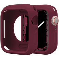 Ochronne silikonowe etui do zegarka Apple 41mm - bordowy