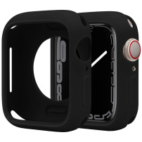 Etui ochronne silikonowe do zegarka Apple 41 mm - czarne