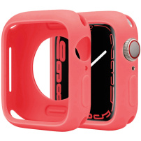 Ochronne silikonowe etui do zegarka Apple 42mm / 44mm - koralowy