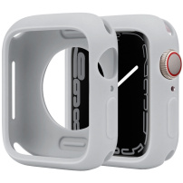 Ochronne etui silikonowe do zegarka Apple 42mm / 44mm - szare