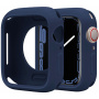 Etui ochronne silikonowe do zegarka Apple 45 mm - ciemnoniebieski
