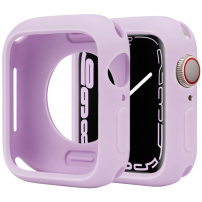 Etui ochronne silikonowe do zegarka Apple 45 mm - fioletowe