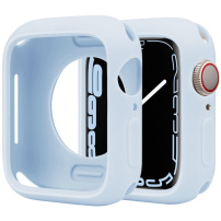 Etui ochronne silikonowe do zegarka Apple 45 mm - jasnoniebieski