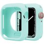 Etui ochronne silikonowe do zegarka Apple 45 mm - turkusowe