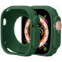 Etui ochronne silikonowe do zegarka Apple Ultra 49 mm - ciemnozielone