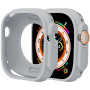 Etui ochronne silikonowe do zegarka Apple Ultra 49 mm - szare