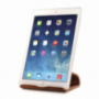 Luksusowy drewniany uniwersalny stojak dla Apple iPad / iPhone - orzech