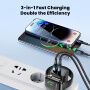 Toocki TCT20 ładowarka z portami USB-C / USB-A i zintegrowaną ładowarką do Apple Watch - 20W - czarna