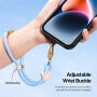 DUX DUCIS Garden Series regulowany pasek do mocowania na etui do iPhone - niebieski