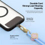 DUX DUCIS Garden Series regulowany pasek do mocowania na etui do iPhone - niebieski