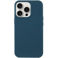 Matowe biodegradowalne etui do iPhone 15 Pro Max - ciemnoniebieskie