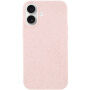 Matowe biodegradowalne etui do iPhone 17 - różowe