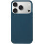 Matowe biodegradowalne etui do iPhone 17 Pro - ciemnoniebieskie