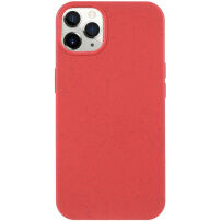 Matowy ekologicznie rozkładalny pokrowiec do iPhone 11 Pro - czerwone