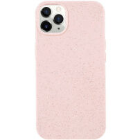 Matowy ekologicznie rozkładalny pokrowiec do iPhone 11 Pro Max - różowy