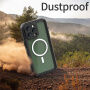 RedPepper Dot+ wstrząsoodporne wodoodporne etui zamykane z MagSafe do iPhone 14 Pro Max - czarne
