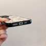 Przezroczyste etui ze wzorem pierniczków świątecznych do iPhone 14 Plus / 15 Plus - brązowe